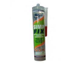 Adesivo silicone trasparente 290ml Simp Fix elastico a Immersione sott'acqua