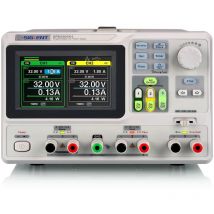 Siglent - Serie SPD3303X-E Alimentatore dc programmabile, tensione programmabile a 4 cifre, 3 canali di produzione, 30 V/3 a X2, 2,5 V/3,3 V/5 V/3 a