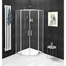 Gelco - sigma simply Quadrant Shower Enclosure 1000x1000mm, R550, verre clair