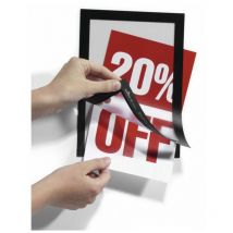 FP - Durable Durable Duraframe Magnetic Display Frame Self Adhesive A5 Black