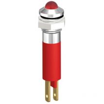 SWQU08024A LED-Signalleuchte Rot 24 v dc/ac Tray - Signal Construct