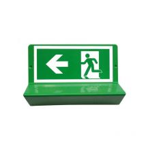 Signalisation en braille 'évacuation à gauche'