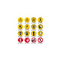 Signaletique.biz France - Signalisation sol entrepôt.- O0011 - Diamètre 450 mm