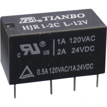 Tianbo Electronics - HJR1-2C-L-24VDC Printrelais 24 v/dc 2 a 2 Wechsler 1 St.
