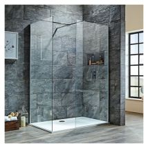 Orbit - 8mm Walk-In Shower Enclosure 1500mm x 900mm (1000mm+900mm Clear Glass)