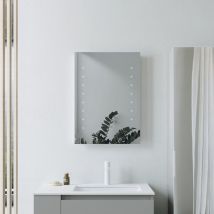 Signature Chloe Battery Operated LED Bathroom Mirror 700mm H x 500mm W