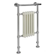 Signature - Dawn Traditional Radiator Heated Towel Rail 965mm h x 538mm w - White