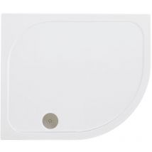 Signature - Deluxe Offset Quadrant Shower Tray 1200mm x 900mm Right Handed (inc Waste)
