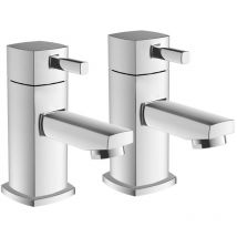Signature - Oscar Basin Taps Pair - Chrome