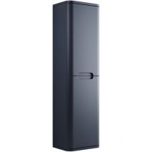 Signature - Randers Wall Hung 2-Door Tall Unit 350mm Wide - Matt Indigo