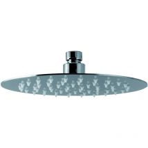 Vema Ultraslim Round Shower Head 200mm Diameter - Chrome