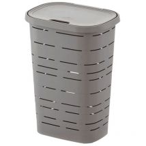 Signature Wäschekorb 55l Grau - M-home