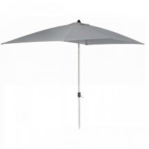 Signature Weave - 2 x 3m Rectangular Table Parasol Sun Shade Umbrella Brown Canopy