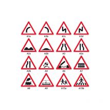 Signaux de danger - type a (A1agalva) - A9 - 700 x 700 mm
