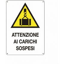 Signes de signaux d'usage civil pour les chantiers de construction et les clubs Carichi sospesi