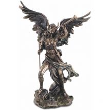 Signes Grimalt Figura Bronce Figuras Arcángel Gabriel Bronce Dorado 10x24x31cm 45926
