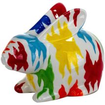 Altri - Signes Grimalt Figura De Animal Figuras Con Ejo Hucha Animales Amarillo 12x21x14cm 23881