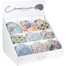 Signes Grimalt Posavasos Cocina Posavasos Set 12 Unidades Posavasos Azul 11x11x1cm 22522