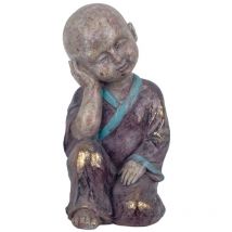 Signes Grimalt Figura De Buda Figuras Figura Buda Sentado Budas Gris 32x33x17cm 25342