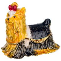 Zen Et Ethnique - Signes Grimalt Caja Decoracion Cajita Perro Miniaturas Negro 5x7x7cm 25552