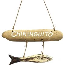 Signes Grimalt Colgante Decoracion Colgante Con Pez Colgantes Marrón 1x20x10cm 26593