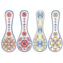 La Nordica Extraflame - Signes Grimalt Cuchara Cocina Apoyador Cucharas 4 Uni. Utensilios Azul 1x10x28cm 27573