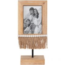 Signes Grimalt - Figura De Sobremesa Regalo Marco De Fotos Marcos Marrón 8x14x31cm 30910