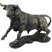 Signes Grimalt Figura De Animal Figuras Toro Animales Plateado 17x47x32cm 77376