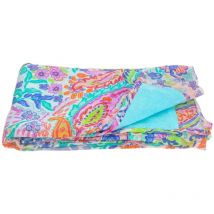 Paréo de plage pour femme, idéal pour l'été et les vacances, style hawaïen et plage, avec des imprimés tropicaux et des couleurs vibrantes