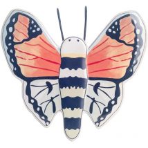 Signes Grimalt - Adorno Pared Jardín Adorno Pared Mariposas De Ceramica Jardin Naranja 1x21x20cm 31622