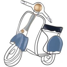 Signes Grimalt - Ornement mural décoratif de style Vespa vintage pour la maison et le bureau