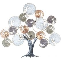 Signes Grimalt Applicare la parete dell'ornamento in metallo Sheets a muro Multicolol Metal 4x89x80cm 22352