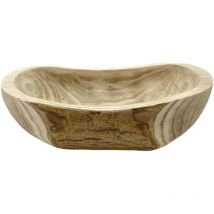 Plateau en bois naturel pour servir et décorer votre maison