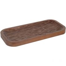 Plateau décoratif en bois pour servir à manger et décorer votre maison