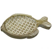 Signes Grimalt - Plateau décoratif petit poisson pour servir et présenter des apéritifs, idéal pour les fêtes et événements