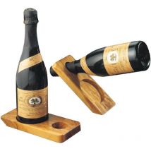 Signes Grimalt Bouteilleur de cuisine Rack de bouteille brun 2x10x12cm 280