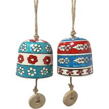 Signes Grimalt - Campana 2U Ciondoli Campana rotonda blu - 32x9x9 cm