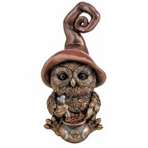 Signes Grimalt - Chouette Chouettes Figurine Chouette Marron - 19x11x10cm