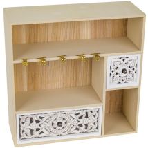 Zen Et Ethnique - Signes Grimalt Colgallaves Orano Wall Keychain Con Cregallaves Brown 30x11x30cm 26938