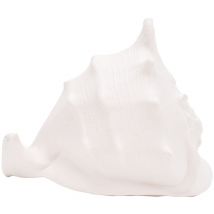 Signes Grimalt - Figure Concha Decoration Vases et portez Figure marine blanche - 13x17x15cm