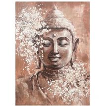 Signes Grimalt - Tableau décoratif Bouddha pour mur, style oriental et zen.