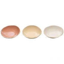 Cuenco Bol Decoracion Cuenco 3U Bandejas Multicolor 13x13x3cm 34005 - Signes Grimalt