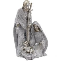Signes Grimalt - Décoration de naissance Figure naissance Jesús Christmas Silver 20x23x37cm 27441