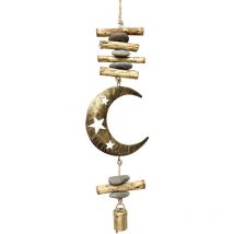 Signes Grimalt Décoration du pendentif métallique Colgnate Luna Gody Metal 9x14x50cm 29774