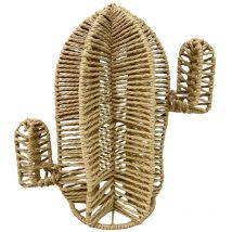 Signes Grimalt - Décoration de la figure Paniers bruns cactus décoratifs 22x36x40cm 29793