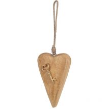 Signes Grimalt - Dekorationsanhänger Golgagant Herz Mit Verriegelung 4x10x16cm 29499