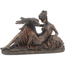Signes Grimalt - Figurine Danseuse Bronze Gris - 18x28x12cm