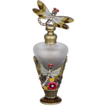 Esszöldekoration Goldene Miniaturflasche 5x6x14cm 25540 - Signes Grimalt