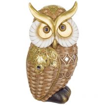 Signes Grimalt Eulenfigur Figuren Buhos Buos goldo Abbildung 23x11x12CM 27498