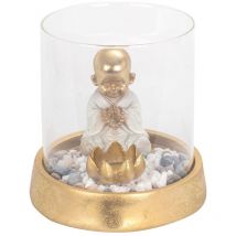 Signes Grimalt - Figura De Buda Figuras Buda Budas Dorado 18x18x18cm 30333